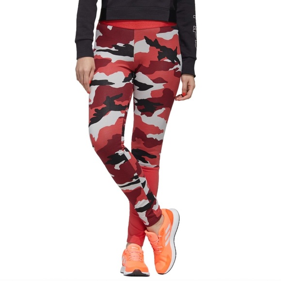 adidas Women's climalite Fast and Confident Printed Tights size medium - Picture 1 of 14